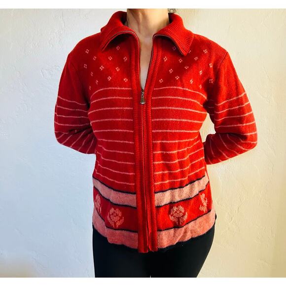 Vintage Zip up Sweater - Picture 2 of 6